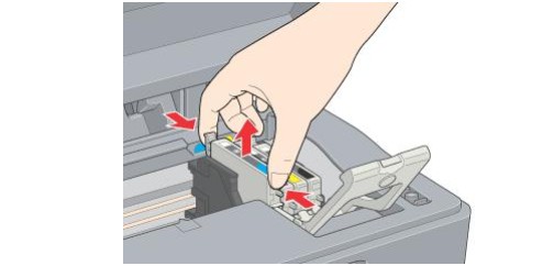 2-更換epson愛普生打印機墨盒