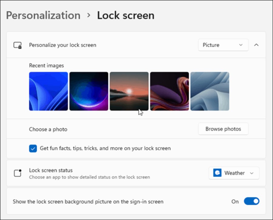 4-設置圖片為鎖屏壁紙