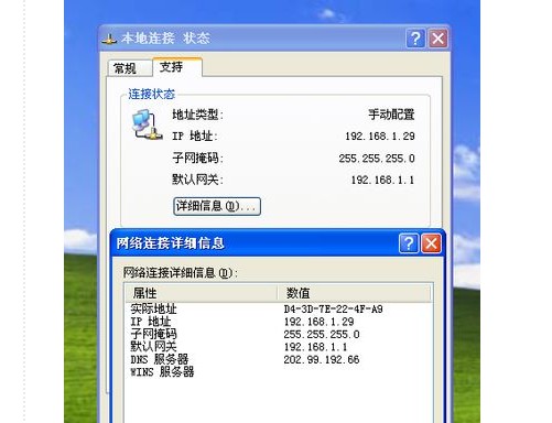 c-“確定”相關的IP分配設置